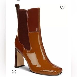 NEW - CIRCUS NY BY SAM EDELMAN Elle Patchwork Dress Booties . 10M